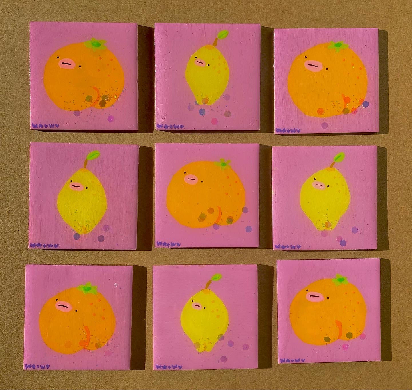 CURSED MINI ORIGINAL PAINTING