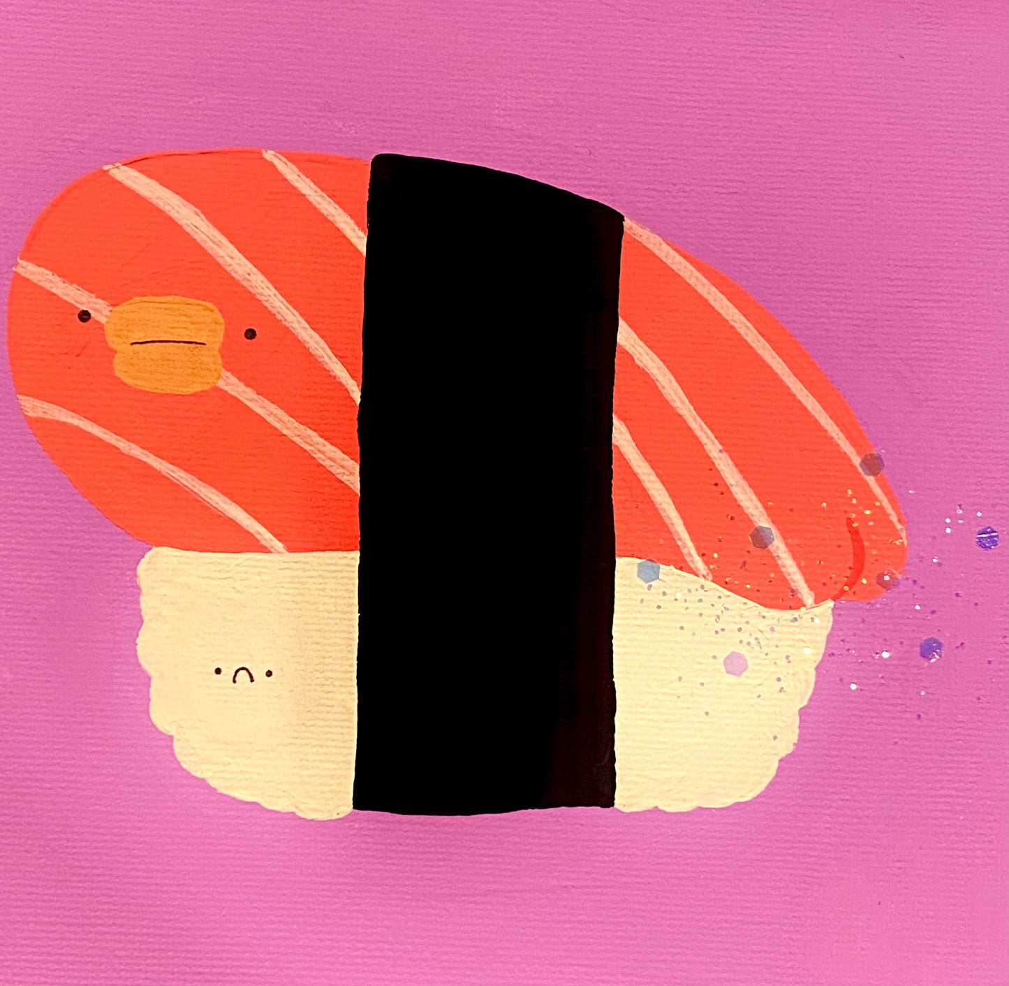 CURSED SASHIMI ORIGINAL PAINTING