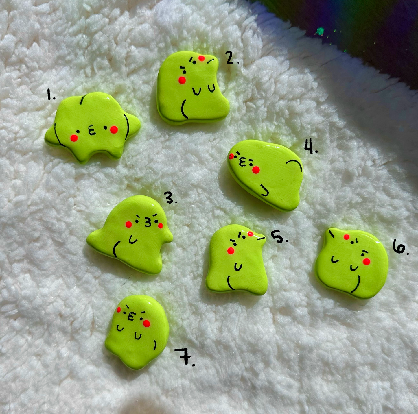 POOTCHIPATCHI CLAY PINS