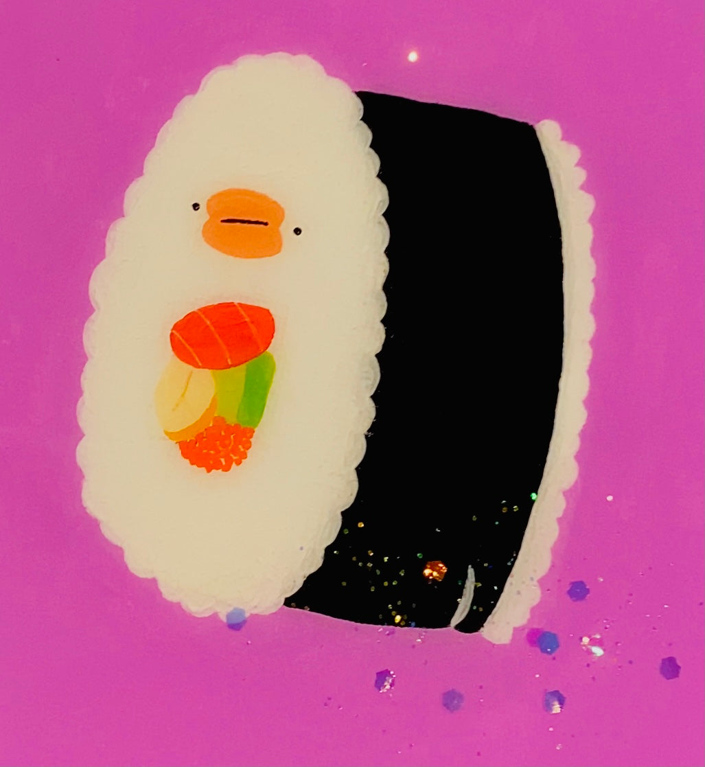 CURSED SUSHI ORIGINAL PAINTING