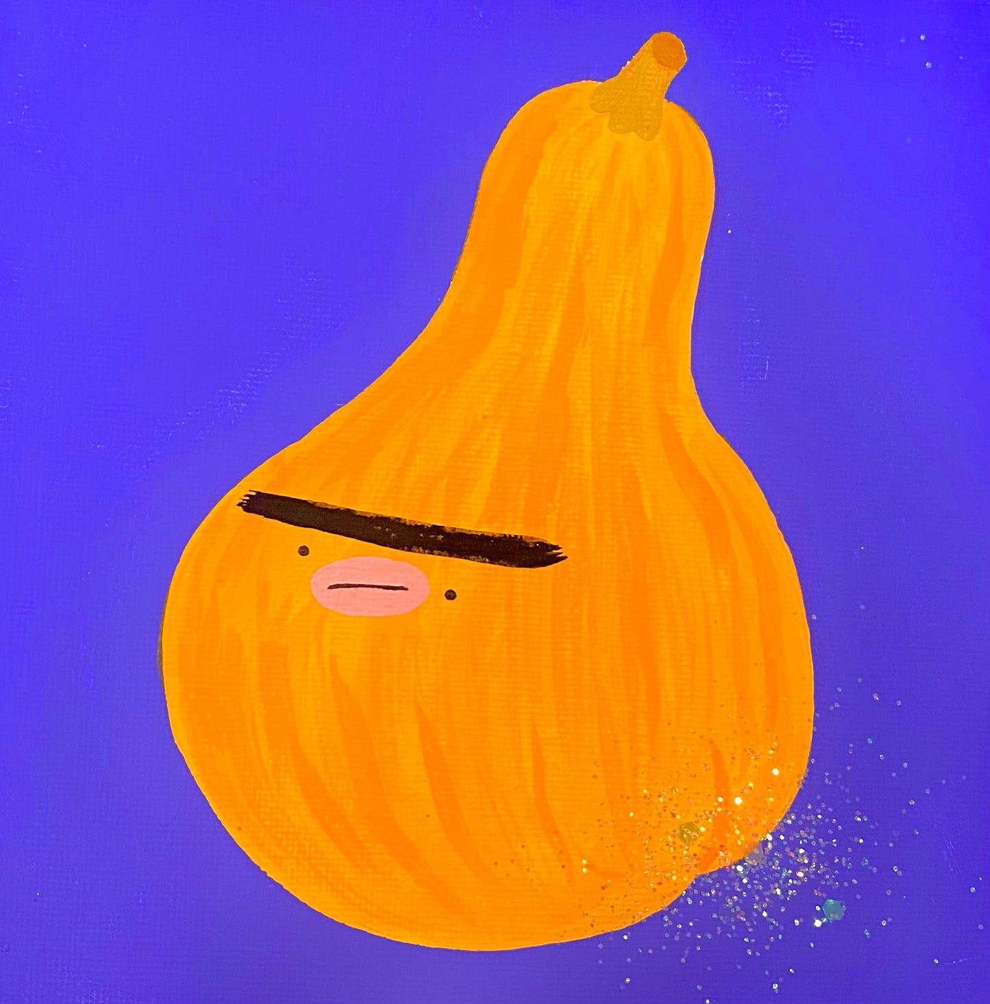 CURSED GOURD ORIGINAL PAINTING