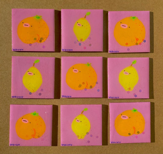 CURSED MINI ORIGINAL PAINTING