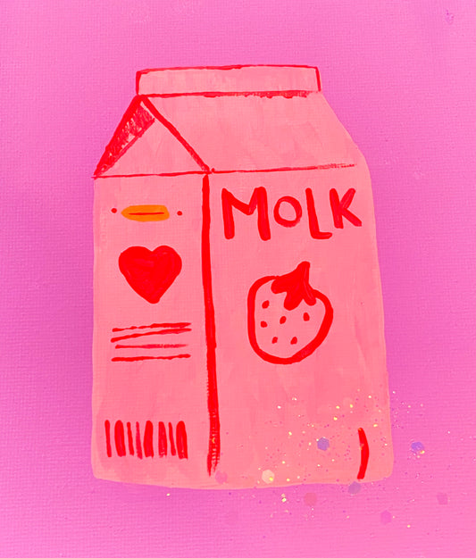 STRAWBERRY MOLK