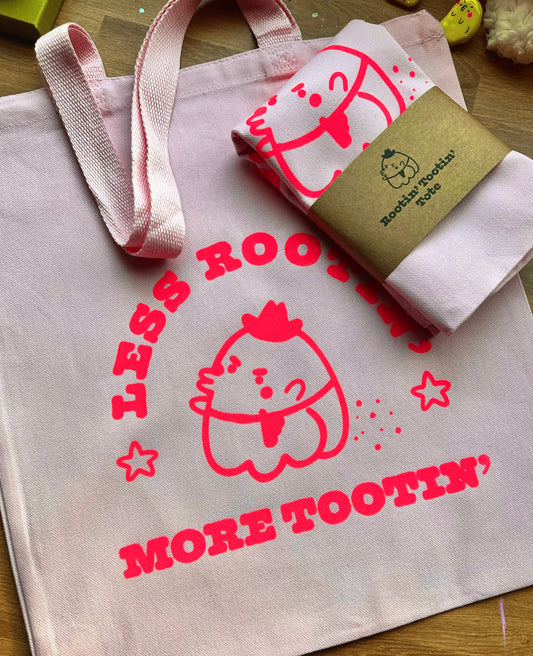 ROOTIN' TOOTIN' TOTE BAG